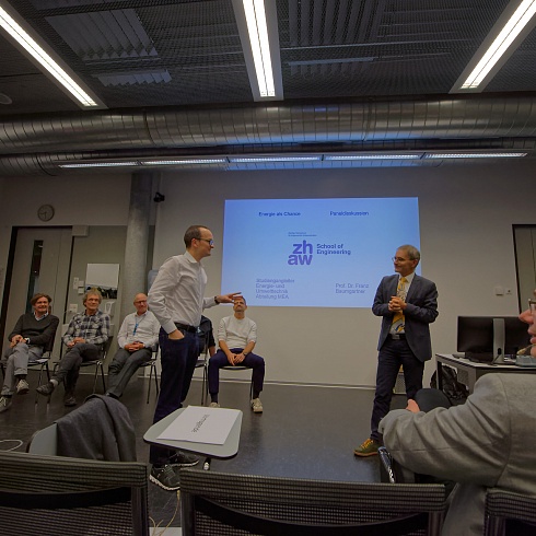 Opening of the International Solar Test Station on the Green Roof