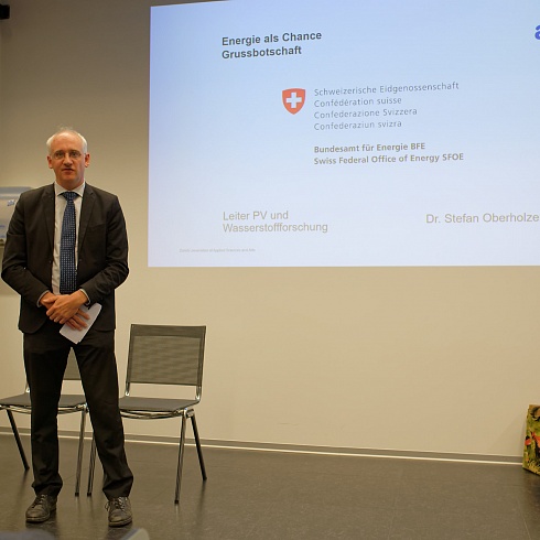 Opening of the International Solar Test Station on the Green Roof
