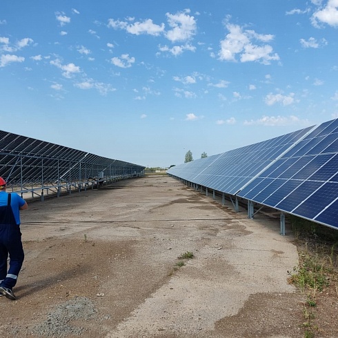 The head of the Republic of Bashkortostan Radiy Khabirov announced the launch of a solar power plant in Agidel